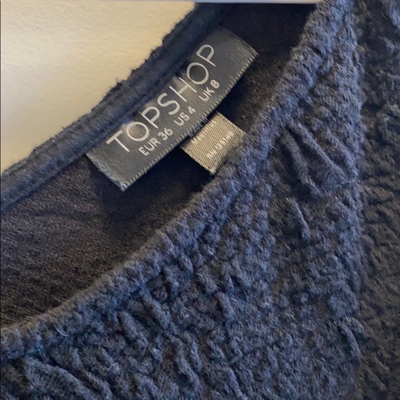 Topshop size 4 tight crop top - Picture 2 of 2